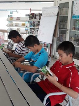รู้จักโลกทั้งใบด้วยการอ่าน โครงการศาลาห้องสมุดพริ้งพวงแก้ว