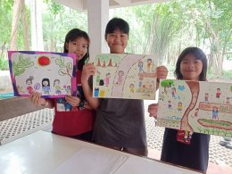 มูลนิธิเด็กขอขอบคุณผู้บริจาคทุกท่านที่ช่วยสนับสนุน ชุดผลิตภัณฑ์งานศิลปะจากฝีมือเด็ก