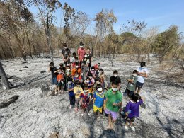 ไฟไหม้ป่าที่โรงเรียนหมู่บ้านเด็ก