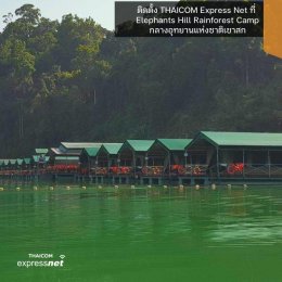 ขอขอบคุณ Elephant Hills Rainforest Camp เขาสก ที่เลือกใช้บริการ THAICOM Express Net