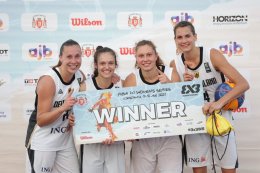 เยอรมนีคว้าชัย FIBA 3x3 Women's Series Constanta Stop