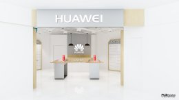 ออกแบบร้านมือถือ ร้าน nexus mobile huawei  @บิ๊กซีบางพลี  จ.สมุทรปราการ