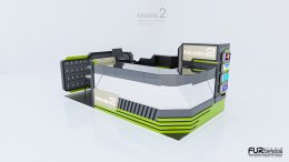 ออกแบบร้านจำหน่ายมือถือ ร้าน Mobile 2 