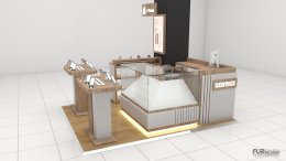 ออกแบบ 3d ร้านจำหน่ายมือถือ ร้าน samsung corner พัทยา จ.ชลบุรี