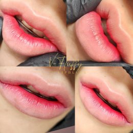 เรียนสักปาก V-Fluffy LipBlush ฝังสีปากสุขภาพดี  2 วัน