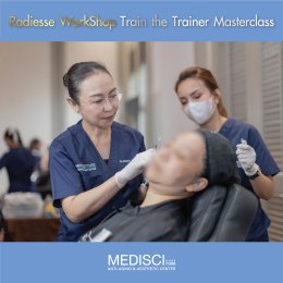หมออัจจิมาพร้อม MERZ เปิดตัว Radiesse ในงาน Radiesse WorkShop Train The Trainer Masterclass