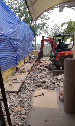 งาน Renovate ลานจอดรถ