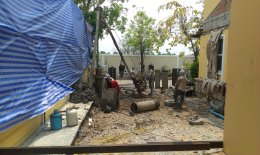 งาน Renovate ลานจอดรถ