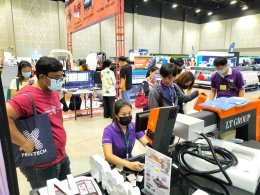 งานแสดงสินค้า เทคโนโลยีการพิมพ์ จักรปัก และบรรจุภัณฑ์ไทย