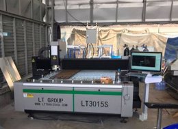 Fiber Laser Cutting Machine Model LT-3015R