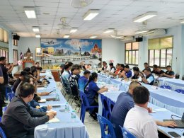 คบ.สุโขทัย  ร่วมร่วมประชุมเตรียมความพร้อมแก้ไขปัญหาฝนทิ้งช่วงและการจัดสรรน้ำสำหรับนาปี