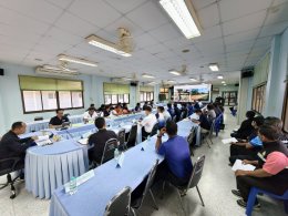 คบ.สุโขทัย  ร่วมร่วมประชุมเตรียมความพร้อมแก้ไขปัญหาฝนทิ้งช่วงและการจัดสรรน้ำสำหรับนาปี