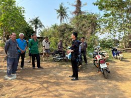 คบ.สุโขทัย  ลงพื้นที่ติดตามสถานการณ์น้ำ ณ บ่อสูบน้ำใต้ดินที่ L15