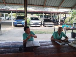 คบ.สุโขทัย  ประชุมอาสาสมัครชลประทาน ประจำเดือนมีนาคม 2568 ฝ่ายส่งน้ำและบำรุงรักษาที่ 1