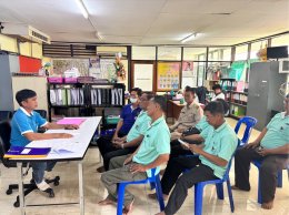 คบ.สุโขทัย  ประชุมอาสาสมัครชลประทาน ประจำเดือนมิถุนายน 2568 ฝ่ายส่งน้ำและบำรุงรักษาที่ 2 