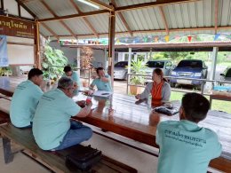 คบ.สุโขทัย  ประชุมอาสาสมัครชลประทาน ประจำเดือนกรกฎาคม 2568 ฝ่ายส่งน้ำและบำรุงรักษาที่ 1