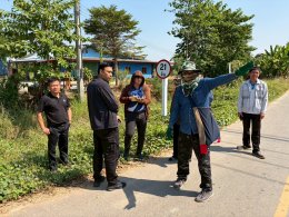 คบ.สุโขทัย  ลงพื้นที่พิจารณาโครงการปรับปรุงคลองส่งน้ำบ้านนิคมฯ พร้อมอาคารประกอบ สาย1R-MC (ระยะ2) และ สาย2R-MC (ระยะ2)