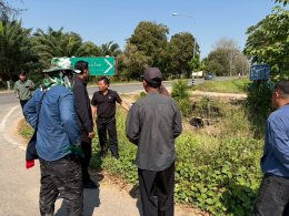 คบ.สุโขทัย  ลงพื้นที่พิจารณาโครงการปรับปรุงคลองส่งน้ำบ้านนิคมฯ พร้อมอาคารประกอบ สาย1R-MC (ระยะ2) และ สาย2R-MC (ระยะ2)