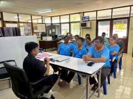 คบ.สุโขทัย  ประชุมอาสาสมัครชลประทาน ประจำเดือนกุมภาพันธ์ 2569 ฝ่ายส่งน้ำและบำรุงรักษาที่ 2 