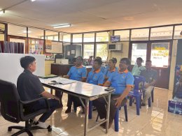 คบ.สุโขทัย  ประชุมอาสาสมัครชลประทาน ประจำเดือนกุมภาพันธ์ 2569 ฝ่ายส่งน้ำและบำรุงรักษาที่ 2 