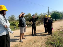 คบ.สุโขทัย  ลงพื้นที่ติดตามสถานการณ์น้ำ เพื่อบริหารจัดการน้ำฤดูแล้ง 68/69 