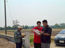 คบ.สุโขทัย  ลงพื้นที่ติดตามความก้าวหน้าปรับปรุงสถานีสูบน้ำด้วยพลังงานแสงอาทิตย์พร้อมระบบส่งน้ำ บ่อสูบน้ำใต้ดินที่ E6