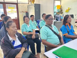 คบ.สุโขทัย  ประชุมอาสาสมัครชลประทาน ประจำเดือนพฤษภาคม 2569 ฝ่ายส่งน้ำและบำรุงรักษาที่ 2