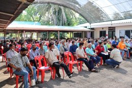 คบ.สุโขทัย ประชุมสมาชิกผู้ใช้น้ำชลประทานเพื่อวางแผนปลูกพืชฤดูฝนปี 2566