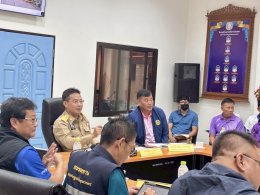คบ.สุโขทัย  ร่วมประชุมหารือการบริหารจัดการน้ำคลองยม - น่าน