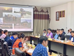 คบ.สุโขทัย  ร่วมประชุมหารือการบริหารจัดการน้ำคลองยม - น่าน