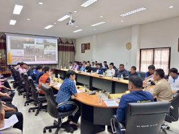 คบ.สุโขทัย  ร่วมประชุมหารือการบริหารจัดการน้ำคลองยม - น่าน