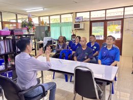 คบ.สุโขทัย  ประชุมอาสาสมัครชลประทาน ประจำเดือนกันยายน 2568 ฝ่ายส่งน้ำและบำรุงรักษาที่ 2 