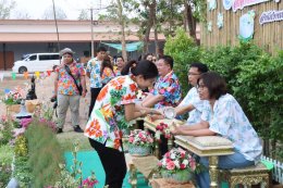 คบ.สุโขทัย ร่วมงานสงกรานต์สืบสานประเพณีไทย รดน้ำดำหัวขอพรผู้บริหาร