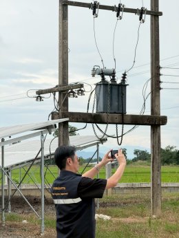 คบ.สุโขทัย  ลงพื้นที่ตรวจสอบสถานีสูบน้ำด้วยพลังงานแสงอาทิตย์พร้อมระบบส่งน้ำ บ่อสูบน้ำใต้ดินที่ 69 และบ่อสูบน้ำใต้ดินที่ E5
