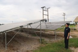 คบ.สุโขทัย  ลงพื้นที่ตรวจสอบสถานีสูบน้ำด้วยพลังงานแสงอาทิตย์พร้อมระบบส่งน้ำ บ่อสูบน้ำใต้ดินที่ 69 และบ่อสูบน้ำใต้ดินที่ E5