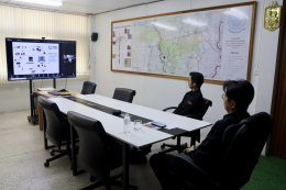 คบ.สุโขทัย  ร่วมประชุมเพื่อพิจารณาแนวทางการจัดสรรและใช้งานปฏิบัติการติดตามสถานการณ์น้ำ