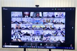 คบ.สุโขทัย  ร่วมประชุมเพื่อพิจารณาแนวทางการจัดสรรและใช้งานปฏิบัติการติดตามสถานการณ์น้ำ