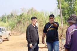 คบ.สุโขทัย  ลงพื้นที่ติดตามความก้าวหน้างานปรับปรุงเจาะบ่อสูบน้ำใต้ดินใหม่เพื่อการชลประทานพร้อมโรงสูบน้ำ (ทดแทนบ่อเดิม) บ่อสูบน้ำใต้ดินที่ L2