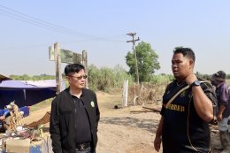 คบ.สุโขทัย  ลงพื้นที่ติดตามความก้าวหน้างานปรับปรุงเจาะบ่อสูบน้ำใต้ดินใหม่เพื่อการชลประทานพร้อมโรงสูบน้ำ (ทดแทนบ่อเดิม) บ่อสูบน้ำใต้ดินที่ L2