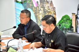 คบ.สุโขทัย ร่วมประชุมการบริหารจัดการน้ำเพื่อเตรียมการรับมืออุทกภัย และภาวะเอลนีโญ (ภัยแล้ง)