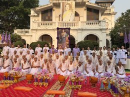 คบ.สุโขทัย  ร่วมพิธีบรรพชาอุปสมบทพระภิกษุสามเณรและบวชศีลจาริณีภาคฤดูร้อน 