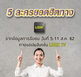 LOOX TV เรตติ้ง 5-11 ส.ค. 62