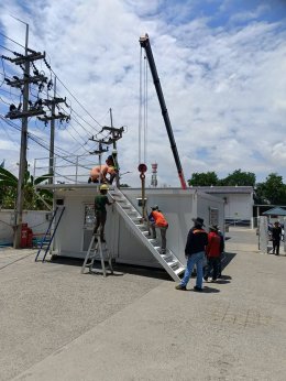 ตู้สำนักงานเคลื่อนที่ 2 ชั้น