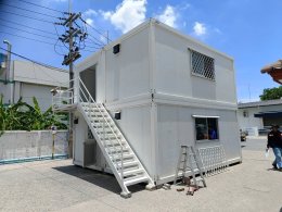 ตู้สำนักงานเคลื่อนที่ 2 ชั้น