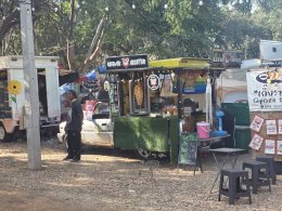 ห้องน้ำเคลื่อนที่ งานอีสานเขียว