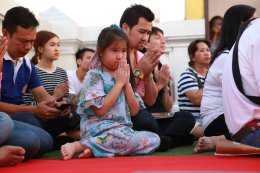 พิธีบรรจุแผ่นดวง ณ พระบรมบรรพตภูเขาทอง วัดสระเกศ ราชวรมหาวิหาร