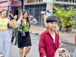 กิจกรรมเดินขบวนพาเหรดในงาน SURAT THANI PRIDE 2025 