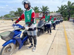 โครงการส่งเสริมวินัยจราจร ร่วมกับ บริษัท ศุภกิตติ์มอเตอร์สุราษฎร์ธานี จำกัด ปีการศึกษา 2569