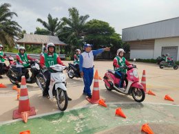 โครงการส่งเสริมวินัยจราจร ร่วมกับ บริษัท ศุภกิตติ์มอเตอร์สุราษฎร์ธานี จำกัด ปีการศึกษา 2569