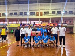 การแข่งขันกีฬาฟุตซอล ณ สนามฟุตซอล วิทยาลัยเทคโนโลยีสุราษฎร์ธานี (เทคโนบางกุ้ง)  ในงานประชุมวิชาการองค์การนักวิชาชีพในอนาคตแห่งประเทศไทย ระดับอาชีวศึกษาจังหวัดสุราษฎร์ธานี  ปีการศึกษา 2568